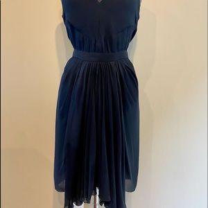 Vintage CHANEL silk cocktail dress